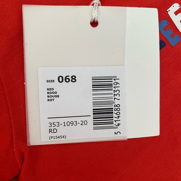 NWT GYMP Belgian brand, baby T-Shirt, buttons at the neck, size 6mo - Picture 4 of 4